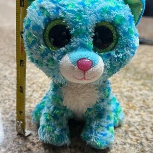 Ty Leona Blue Leopard Ty Beanie Boos